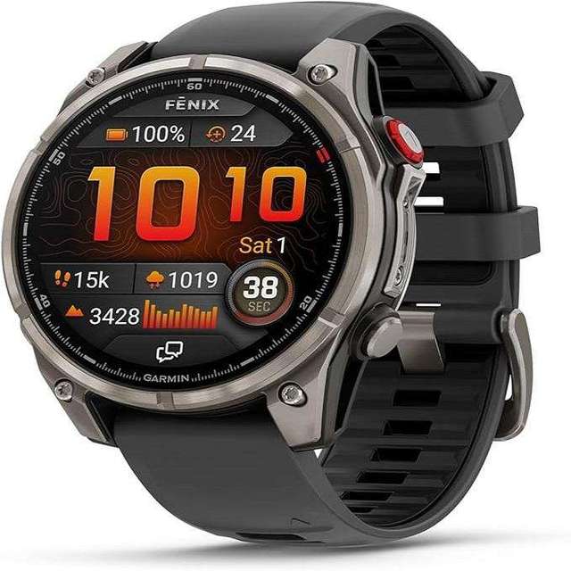 ETBC Best Offer Top Quality Garmins Fenix 8 Pro 47mm AMOLED Display Multisport GPS Smartwatch