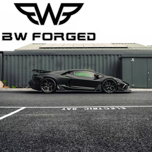 BW cerchi ruote forgiati monoblocco nero personalizzato profondo concavo 5x120 5x130 per McLaren per 911 718 992 per Lamborghini <span class=keywords><strong>Aventador</strong></span> - Product Image 4