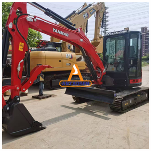 Miniexcavadora Yanmar VIO55 Japonesa de 5.5 Toneladas, Usada, con Motor, Caja de Cambios, Bomba y PLC, en Venta - Product Image 1