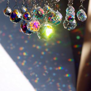 Ab bola de cristal 15.20.25.40mm, lustre de iluminação, prisões, coletor solar, pendurado, goldenhaitai - Product Image 2