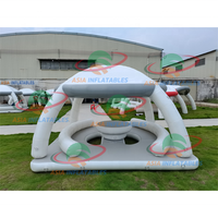 Yacht gonflable mer bob dock plate-forme piscine/eau équipement de jeu île flottante pêche kayak bateau