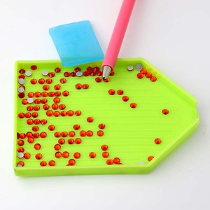 Stylo à strass pour nail art avec plateau pour décorations DIY, outils brillants - Product Image 1