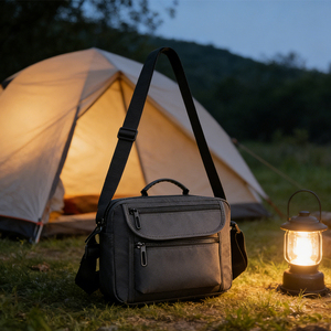 Sac messager pour homme, sac bandoulière décontracté <span class=keywords><strong>de</strong></span> haute qualité, léger, imperméable, sac à bandoulière multi-poches pour homme en Oxford - Product Image 4