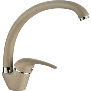 Mélangeur d'évier en granit à levier unique Outil de tournage à bec haut-AMERICA - Product Image 4