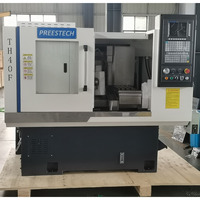 Machine de tour linéaire à lit plat CNC de haute qualité avec chargeur de barre multi-tiges automatique