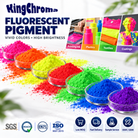 Pigment fluorescent en poudre de qualité pour revêtement, poudre aux couleurs néon,pour émail céramique et encres sérigraphiques