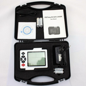 เครื่องตรวจจับก๊าซคาร์บอนไดออกไซด์ที่ได้รับการรับรองจาก HTI CE รุ่น HT-2000 เครื่องวิเคราะห์ก๊าซแบบพกพา วัดคุณภาพอากาศ อุณหภูมิ ความชื้น เครื่องวัดก๊าซคาร์บอนไดออกไซด์ - Product Image 1