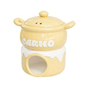 Nid en céramique pour hamster - Igloo rafraîchissant pour l'été et anti-chaleur - Design mignon - Gamelle anti-renversement et cachette pour petits animaux - Product Image 1