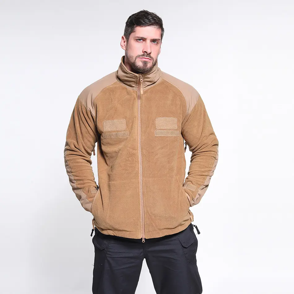 OEM Custom Wholesale polar windbreaker hiking jackets outdoor fleece jacket men/mens winter coat
