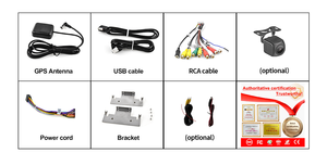 Radio Universal con Pantalla de Navegación para Automóvil de 9 Pulgadas, Android CarPlay, GPS Integrado, USB, Asistencia de Reversa, GPS para Reproductor de DVD - Product Image 6