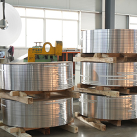 Barra espaciadora de aluminio flexible soldada de alta frecuencia para vidrio aislante y ventanas