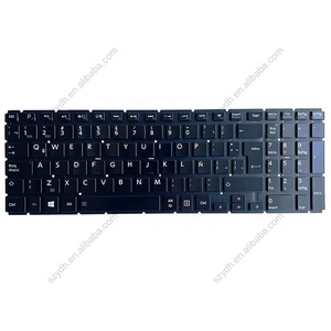 Nouveau clavier d'ordinateur portable LA Latin Spanish pour Toshiba <span class=keywords><strong>Satellite</strong></span> Radius P50W-<span class=keywords><strong>B</strong></span> P55W-<span class=keywords><strong>B</strong></span> AEBLYL01110, rétroéclairé noir, sans cadre, claviers SP - Product Image 2