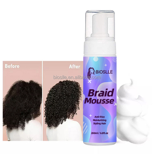 <span class=keywords><strong>Mousse</strong></span> coiffante personnalisée pour perruques, tenue forte pour cheveux bouclés et crépus, infusée à l'huile d'<span class=keywords><strong>olive</strong></span> - Product Image 5