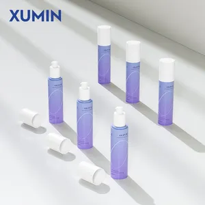 Custom Airless Pump Bottle 30ml Plastic Cosmetic Lotion Bottle Empty Cosmetic Packaging Bottles For Skincare