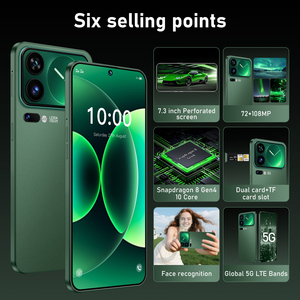 Nuovo Smartphone 5G Originale M17 Pro Max 2026 con Snapdragon 8 Gen <span class=keywords><strong>5</strong></span> Ultra/ Display Secondario da <span class=keywords><strong>7</strong></span>,3 Pollici 120Hz/ Versione Globale - Product Image 3