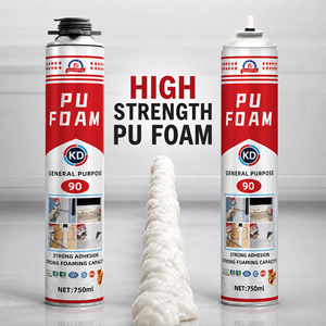 <span class=keywords><strong>Mousse</strong></span> <span class=keywords><strong>polyuréthane</strong></span> ignifuge haute <span class=keywords><strong>densité</strong></span>, <span class=keywords><strong>mousse</strong></span> PU en spray, mastic pour joints, triple expansion, travaux du bois, construction, fenêtres, portes - Product Image 1