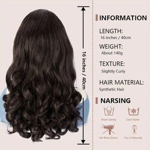 Extensiones <span class=keywords><strong>de</strong></span> Cola <span class=keywords><strong>de</strong></span> Caballo con Cordón para <span class=keywords><strong>Mujer</strong></span>, Estilo Europeo Americano, Cabello Corto Rizado y Voluminoso, Postizo <span class=keywords><strong>de</strong></span> Cabello Rizado Romano, Sin <span class=keywords><strong>Permanente</strong></span>/Ni Tinte - Product Image 3