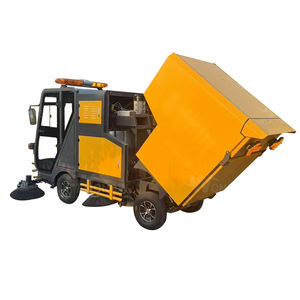 ถังเก็บฝุ่น1000L ไฟฟ้า OR-S2000กวาดถนนรันเวย์รถบรรทุกกวาดรันเวย์ - Product Image 6