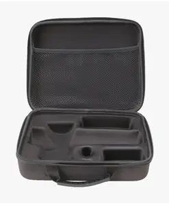 OEM, современный, изготовленный на заказ, черный Портативный Массажный пистолет EVA, чемодан для хранения, кейс для пистолета, упаковочный пакет