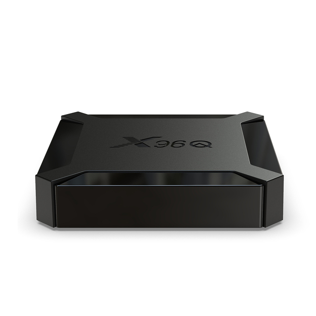 X96Q Android Tv Box 2.4g 5g Wifi 4k Black Tv Box Android with Allwinner H313 Chip SET TOP BOX