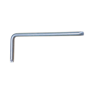 Clé Torx T30 123 mm en forme de L, tige de 6,0 mm, acier inoxydable 304 avec trou pour usage domestique - Product Image 2