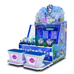 เครื่องเล่นเกมยิงน้ำแบบอินเทอร์แอคทีฟ 4 หัวฉีด รุ่น Hot Sale Splash Party ใช้เหรียญแลกของรางวัล เหมาะสำหรับศูนย์เกม - Product Image 1