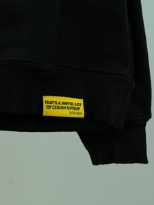 Felpa da uomo con stampa classica con stampa grafica Streetwear felpa nera ''questo è un sacco di <span class=keywords><strong>sudore</strong></span> da sciroppo per la tosse'' per l'inverno - Product Image 3