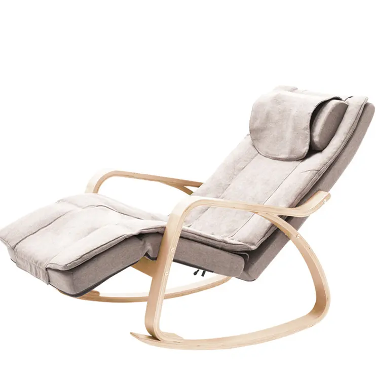 Preço de atacado de luxo madeira faodable 3d elétrica full body massage chair para home office