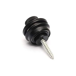 Botón negro Straplocks Cerradura de correa de <span class=keywords><strong>guitarra</strong></span> eléctrica para acústica Folk Classic Bass <span class=keywords><strong>Guitarra</strong></span> Botón Parte Correa - Product Image 4
