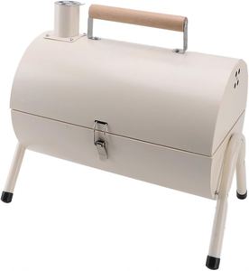 Parrilla de Carbón Metálica Plegable de Doble Cara con Chimenea para Acampar al Aire Libre, Diseño 2026 - Product Image 4