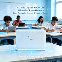 Routeur terminal optique personnalisé OEM Xinsuhang V173-50 AX3000 FTTR GPON XPON ONT avec port 2.5G et antenne Wi-Fi intelligente intégrée à gain élevé