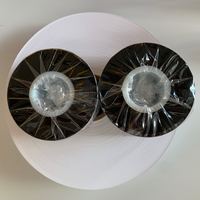 Núcleo de plástico de alta calidad TTR, resina de lavado, etiqueta de transferencia térmica, cera de cinta de código de barras