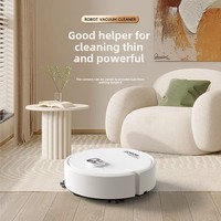 Robot aspirateur intelligent transfrontalier entièrement automatique avec fonctions de lavage et de balayage, puissance d'aspiration de 10001499 Pa, navigation aléatoire