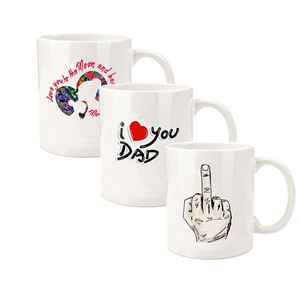 <b>Mother</b> Father <b>Day</b> Magic <b>Mug</b> 11Oz Temperature Activated Blank Ceramic for Sublimation Custom Logo - Product Image 2