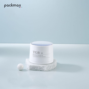 Tarros de crema de alta gama con pared gruesa y tapa interior de 30g/50g – botellas recargables para crema facial, crema de lujo y mascarilla para dormir - Product Image 5