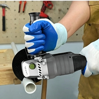 Meuleuse d'angle sans fil à batterie lithium 180 mm - Meuleuse/machine à découper portable de qualité industrielle en acier inoxydable 10000 tr/min