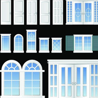 Puertas y Ventanas de PVC: Correderas, Abatibles, de Doble Hoja, de Una Hoja, de Pared, Plegables, Tipo Toldo, con Persianas, Arqueadas y Redondas