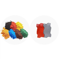 Couleur d'oxyde de fer pour briques de pavés