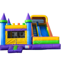 Château gonflable géant pour location de fête, trampoline gonflable, maison de rebond pour enfants