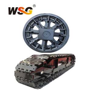 Grup Idler Pemandu Depan Berkualitas Tinggi untuk Suku Cadang <span class=keywords><strong>Undercarriage</strong></span> Crane Crawler Hitachi KH230 - Product Image 4