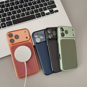 JOYPORODO L172 TechWoven Case Shockproof Magnetic Backpanel Phone Case for <b>iPhone</b> 17 Pro Max Air Coque Telephone - Product Image 2