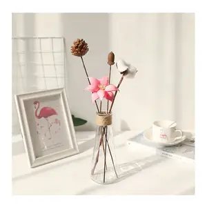 Boho chic dried flower bunches Fragrant preserved floral bouquets Decoration Nut Shell Flower