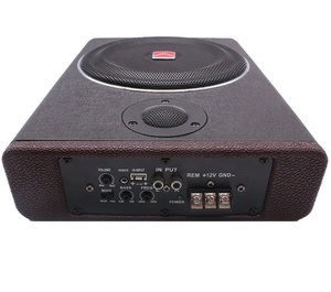 Subwoofer Activo para Coche de 8 Pulgadas y 600W, Altavoz Subwoofer Delgado para Debajo del Asiento con Amplificador, Súper Graves, Subwoofer de 8 Pulgadas - Product Image 6