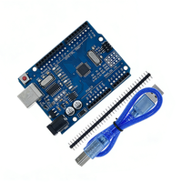 Kit de Inicio RFID para Principiantes con Motor Paso a Paso, Sensor Ultrasónico, Placa R3, ATMEGA328P, 74HC595, RC522, SG90