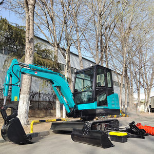 Pelle sur chenilles de 3.5 tonnes avec 1 an de garantie Pompe à moteur haute efficacité et godet de boîte de vitesses - Product Image 2