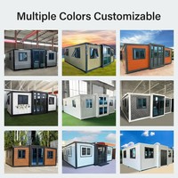 ZYBOX Maison Modulaire Préfabriquée Portable pour Station de Montagne, Conteneur Extensible de Luxe 20ft 40ft avec Toilettes