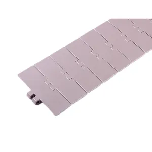 Factory wholesale 820 plastic slat top conveyor chains for food industry