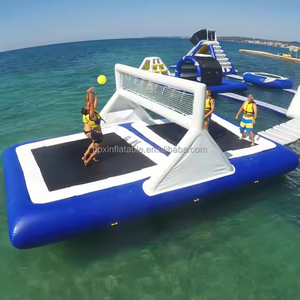 Deportes acuáticos Cancha de voleibol inflable Juego de <span class=keywords><strong>campo</strong></span> de voleibol flotante seguro Cancha de voleibol acuático inflable Cada <span class=keywords><strong>piscina</strong></span> al aire libre - Product Image 1