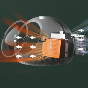 صندوق تجفيف للقطط، جهاز تجفيف للحيوانات الأليفة للاستخدام المنزلي، أداة استحمام وتنظيف للكلاب أوتوماتيكية بالكامل مع تحكم في درجة الحرارة، جهاز تجفيف ونفخ - Product Image 6