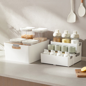 HeDou <b>Storage</b> <b>Boxes</b> Rectangular With Lid Stackable For Kitchen <b>Drawer</b> Organizing Home Furnishings - Product Image 3